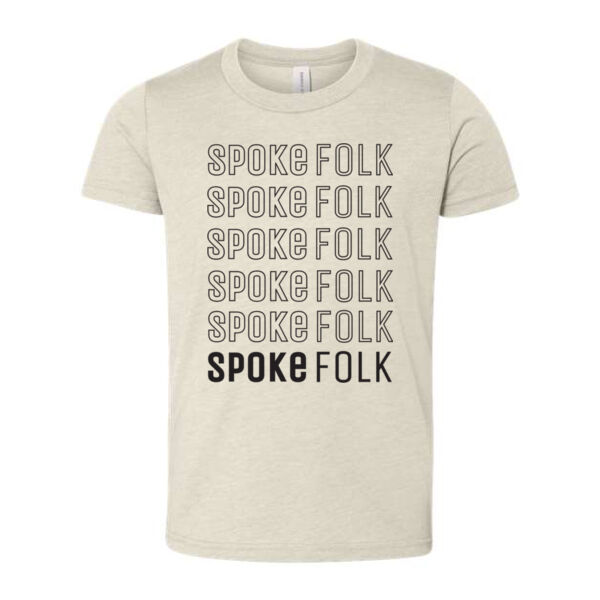 BELLA+CANVAS - Youth CVC Jersey Tee - Printed Logo Thumbnail