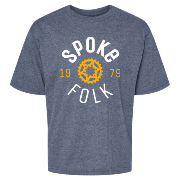 M&O - Youth Gold Soft Touch T-Shirt - Printed Logo Thumbnail