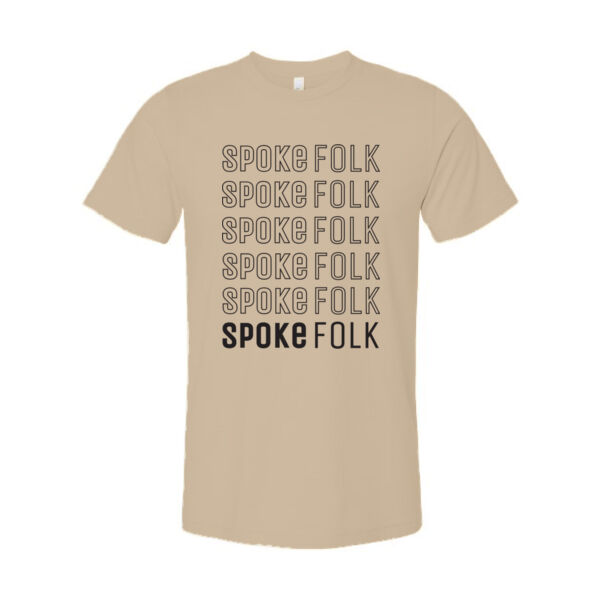 BELLA+CANVAS - CVC Unisex Jersey Tee - Printed Logo Thumbnail