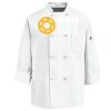 Eight Knot Button Chef Coat with Thermometer Pocket Thumbnail