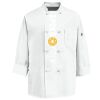 Eight Knot Button Chef Coat with Thermometer Pocket Thumbnail