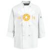 Eight Knot Button Chef Coat with Thermometer Pocket Thumbnail