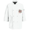 Eight Pearl Button Chef Coat with Thermometer Pocket Thumbnail