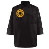 Black Knot Button Chef Coat Thumbnail