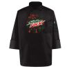 Black Knot Button Chef Coat Thumbnail